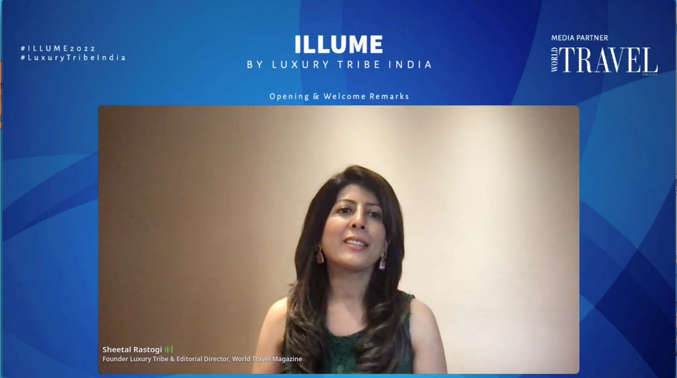 Sheetal Rastogi Founder Luxury Tribe India &amp; Editorial Director, World Travel Magazine